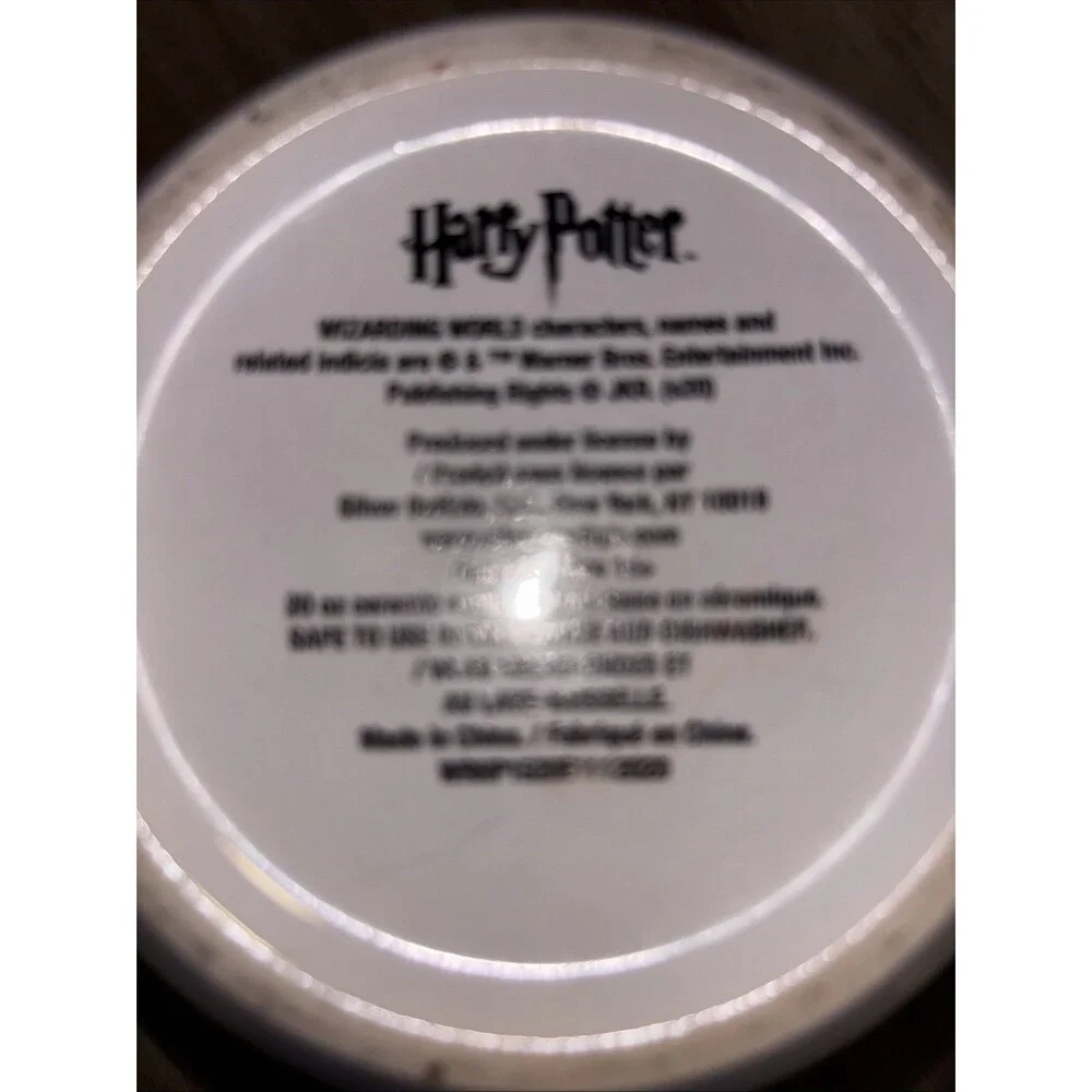 Hogwarts Crests Coffee Mug Cup 20 oz Oversize Ceramic Harry Potter Silver buffal